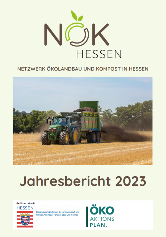 Jahresbericht 2023 des Netzwerks Ökolandbau und Kompost in Hessen